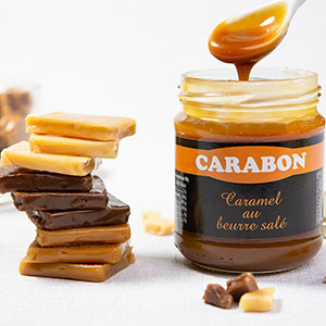 Caramels au beurre salé - Sachet 1 Kg - Biscuiterie de Concarneau