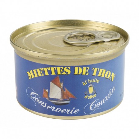 Miettes de thon à l'huile d'olive 130g
