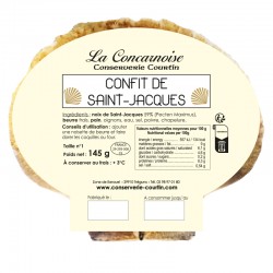 Lot de coquilles confit de Saint-Jacques - 145 g