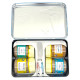 Boîte coquillage 4 tartinables de la mer et couteau Sardines