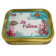Sardines message "Je t'aime" 115g