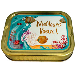 Sardines message "Meilleurs voeux" 115g