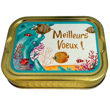 Sardines message "Meilleurs voeux" 115g