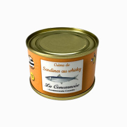 60 gr sardines and creamy whisky spread