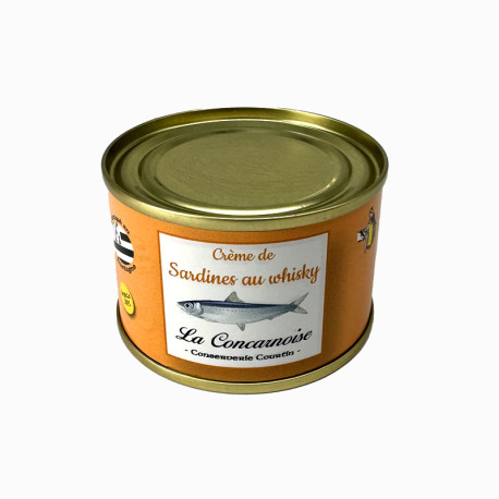 60 gr sardines and creamy whisky spread
