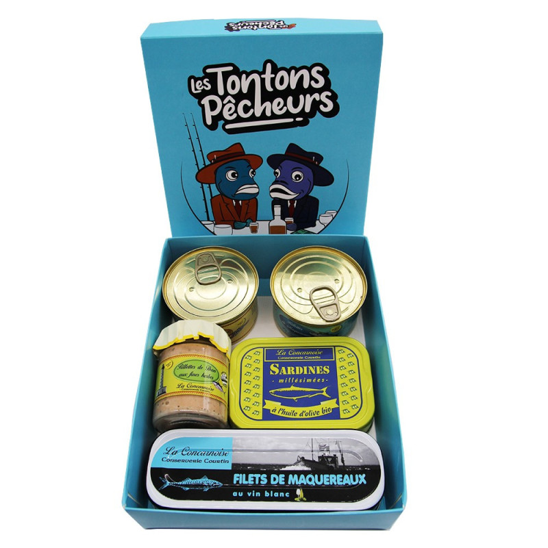 Coffret Les tontons pêcheurs.