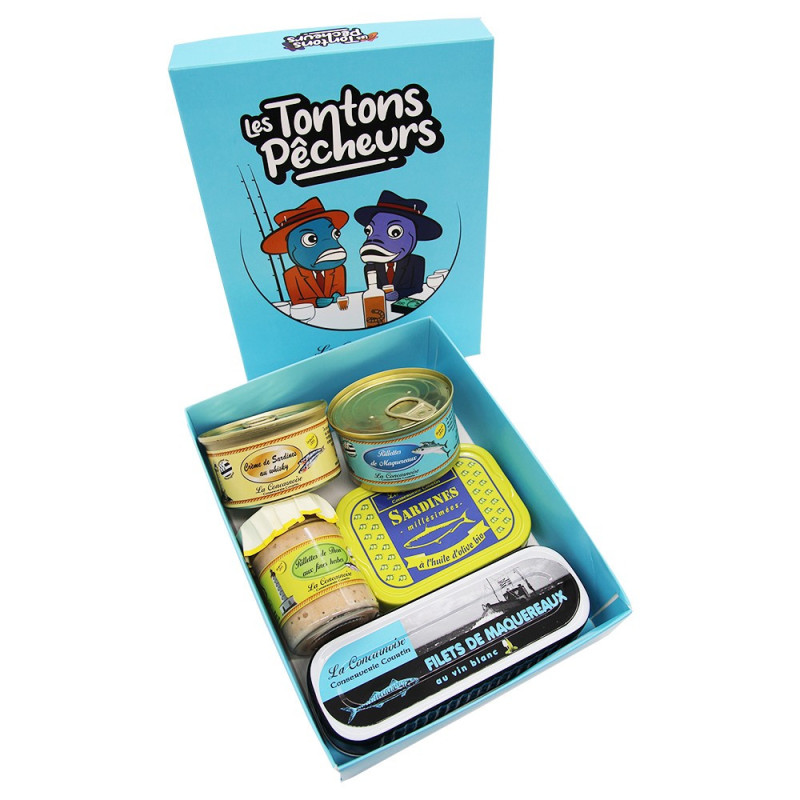 Coffret Les tontons pêcheurs.