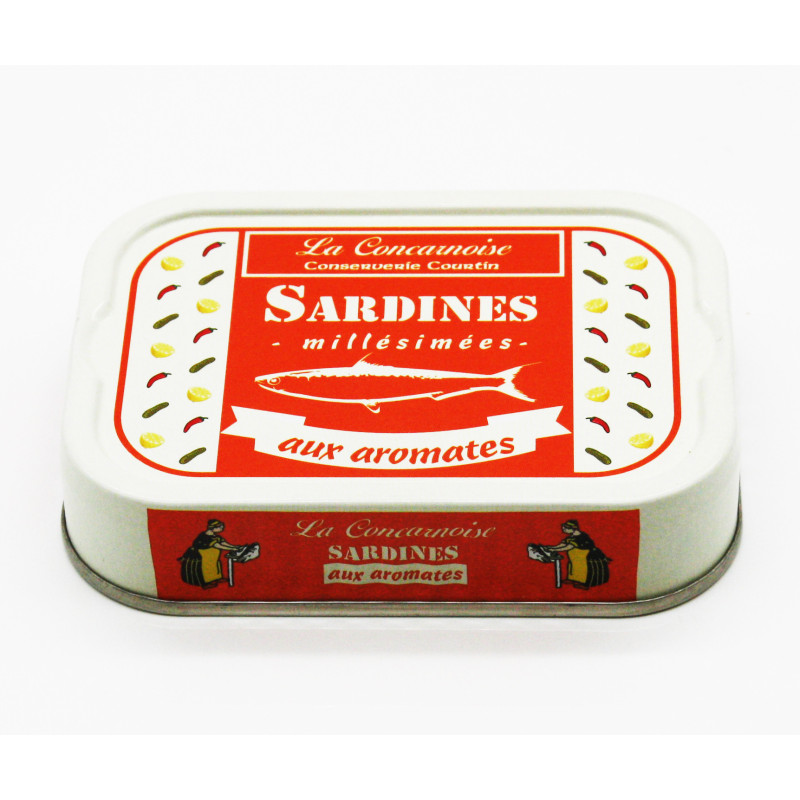 Sardines aux aromates 115g millésimées
