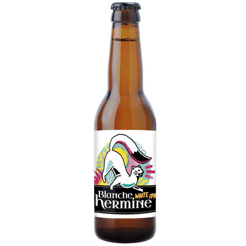 Bière Blanche Hermine IPA 33 cl