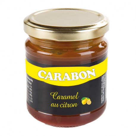 CARAMEL LIQUIDE CITRON POT 225 G