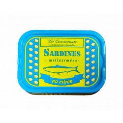 Filets de sardines à la sauce armoricaine 115g