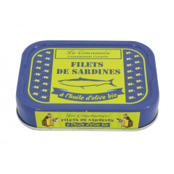 Filets de sardines à l'huile d'olive bio