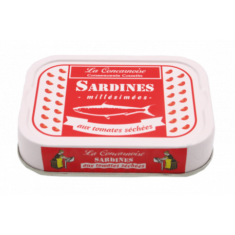 Sardines with dried tomatoes