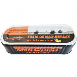 Filets de maquereaux marinés au cidre 185g